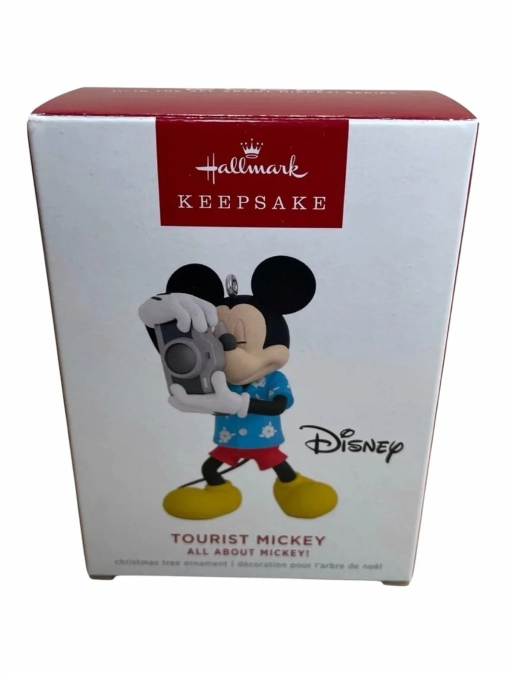 NIB Hallmark Keepsake Tourist Mickey Ornament from 2022 Collection